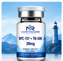NorthShore Research BPC-157 and TB-500 20 mg vial