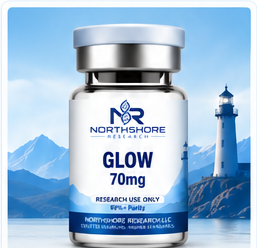 NorthShore Research GLOW 70 mg vial